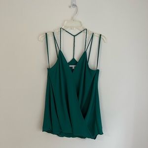 Like New Naked Zebra Strappy Blouse Size M